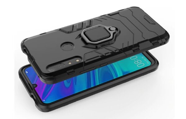 Huawei Y9 (2019) Armor Ring Case + 3D Glass Protector - Image 4