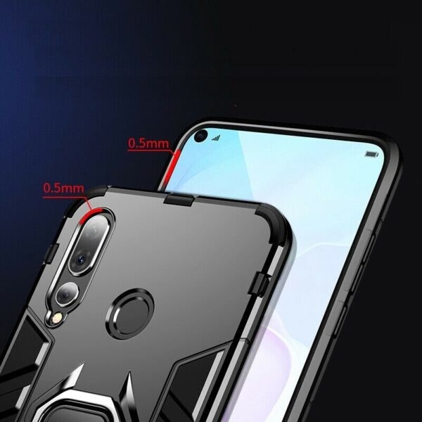 Huawei Y9 (2019) Armor Ring Case + 3D Glass Protector - Image 5