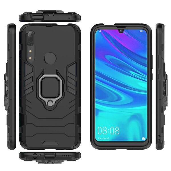 Huawei Y9 (2019) Armor Ring Case + 3D Glass Protector - Image 11