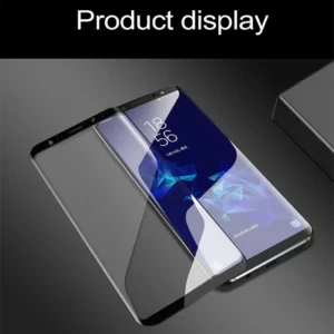 Full Glue Tempered Screen Curved Glass Protector On For Galaxy Series - Samsung Galaxy Note 8