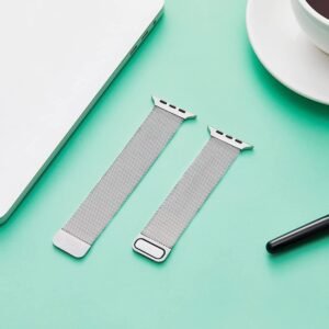 Milanese Magnetic Loop Strap bracelet Band For iWatch Series