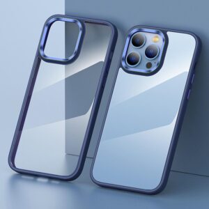 Luxury Premium Anti-scratch PC Back Phone Case Cover and 3D Glass Protector for IPhone Series