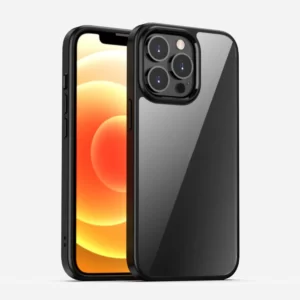 Luxury Premium Anti-scratch PC Back Phone Case Cover and 3D Glass Protector for IPhone Series