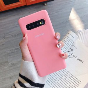 Official Original Liquid Silicon Case Cover For Samsung S10/S10 Plus
