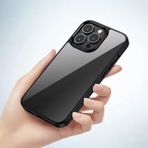 Luxury Premium Anti-scratch PC Back Phone Case Cover and 3D Glass Protector for IPhone Series