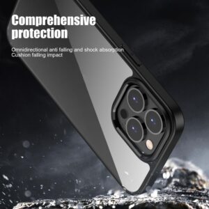 Luxury Premium Anti-scratch PC Back Phone Case Cover and 3D Glass Protector for IPhone Series