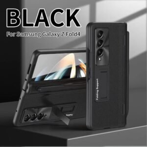 Luxury Premium Plating Hard Hinge ProtectionCase Cover with Capacitance S pen For Samsung Fold Series