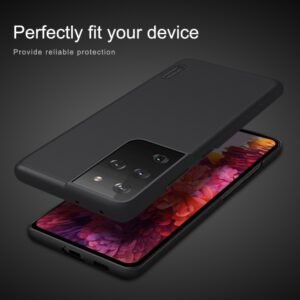 Nillkin Super Frosted Shield Pro Matte cover case for Samsung Galaxy S21 Ultra - Black