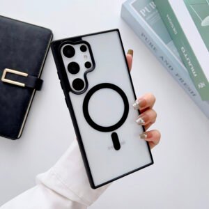 Luxury Premium Transparent Magsafe Wireless Charge Case Cover For Samsung Galaxy S23 Series