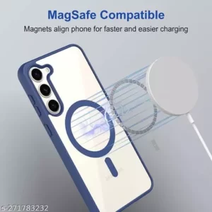 Luxury Premium Magsafe Transparent Shockproof Armor Case  Cover For Samsung Galaxy S23/S23 Plus