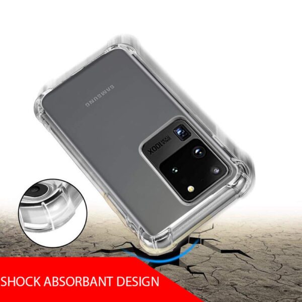 Luxury Premium Anti-Burst Transparent Case Cover For Samsung Galaxy S20 Ultra - Image 6