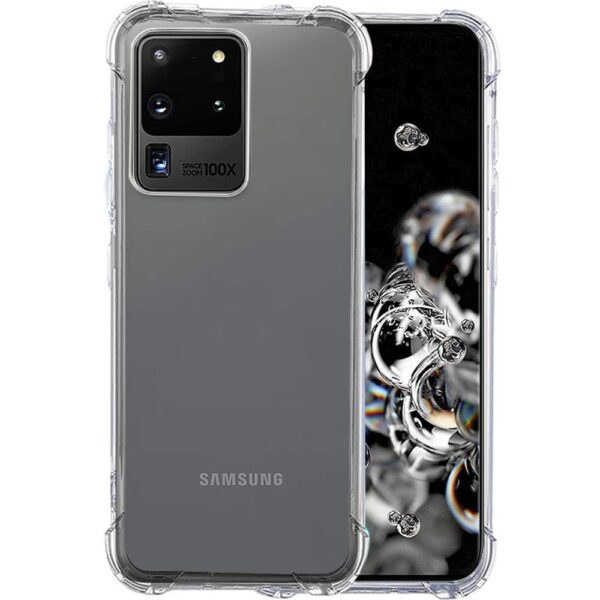 Luxury Premium Anti-Burst Transparent Case Cover For Samsung Galaxy S20 Ultra - Image 4