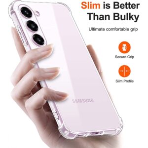 Luxury Premium Anti-Burst Transparent Case Cover and 3D Glass Protector For Samsung Galaxy A54 - Samsung Galaxy A35