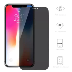 Anti-spy Protective Privacy 3D Glass Protector For iPhone Series - iPhone 15 Pro Max
