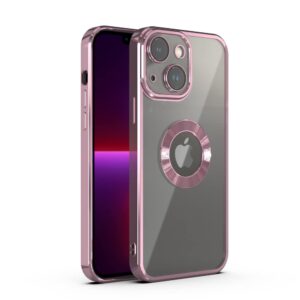 Luxury Premium Transparent Plating Magsafe with Full Camera Lens Case Cover For iPhone 14/14 Plus