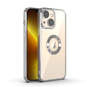 Luxury Premium Transparent Plating Magsafe with Full Camera Lens Case Cover For iPhone 14/14 Plus