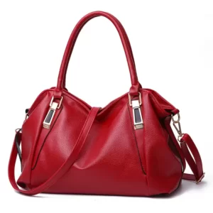 Luxury Femininas Female 2023 Cross Shoulder Famous Women Handbag - Red