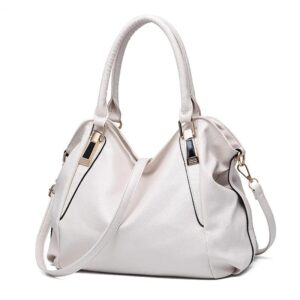 Luxury Femininas Female 2023 Cross Shoulder Famous Women Handbag - White