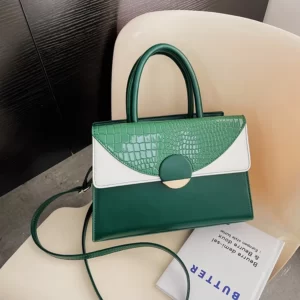 Luxury Premium New Fashion Single Shoulder Commuter Crossbody Designer Handbag - Green