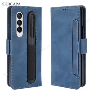 Luxury Premium Leather Card Slot Phone Case for Samsung Z Fold 3 5G/Fold 4 5G