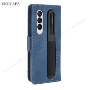 Luxury Premium Leather Card Slot Phone Case for Samsung Z Fold 3 5G/Fold 4 5G