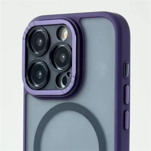 Luxury Shockproof Transparent Anti-fall Magsafe Clear Acrylic Hard Case Cover For iPhone Series