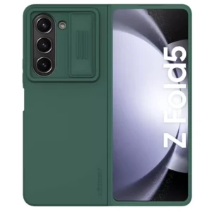 Nillkin CamShield Silky silicon case for Samsung Galaxy Z Fold5 (Fold 5) - Green