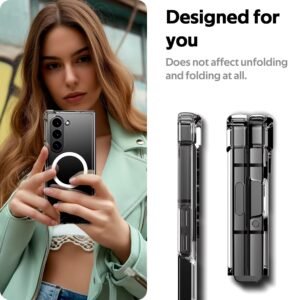 Luxury Premium Shockproof Clear MagSafe Magnetic Cover Case For Samsung Galaxy Z Fold 5 - Samsung Z Fold 6