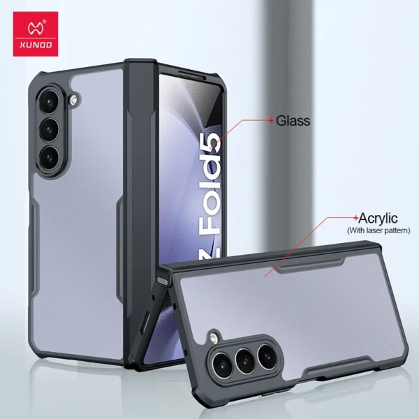 XUNDD Hybrid Armor With Hinge Protection Case Cover For Samsung Galaxy Z Fold 5 - Image 10