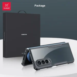 XUNDD Hybrid Armor With Hinge Protection Case Cover For Samsung Galaxy Z Fold 3/Z Fold 4 - Samsung Z Fold 4