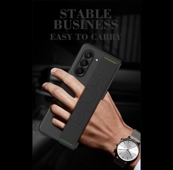 Luxury Premium Creative Silicon Foldable Wristband Phone Case Cover For Samsung Z Fold 5 - Image 8