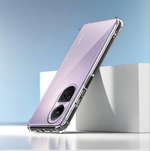 Luxury Premium KEYSION Shockproof Clear Case for OPPO Reno10 Pro - Image 4