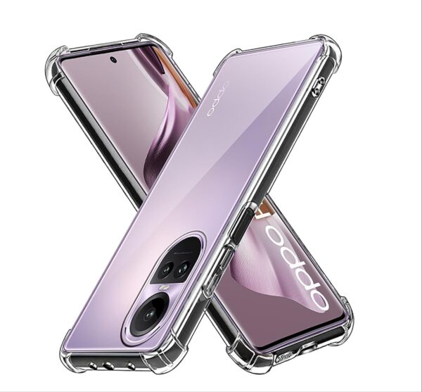 Luxury Premium KEYSION Shockproof Clear Case for OPPO Reno10 Pro - Image 14