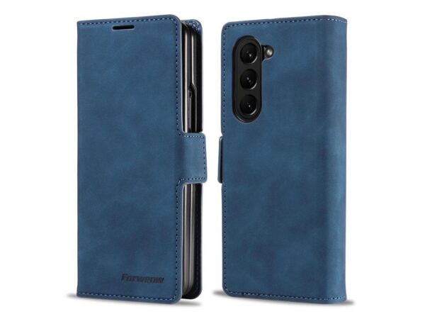 Luxury Premium PU Leather Card Slot Phone Case for Samsung Z Fold 5 - Image 5