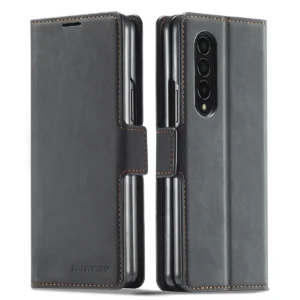 Luxury Premium PU Leather Card Slot Phone Case for Samsung Z Fold 3 5G/Fold 4 5G