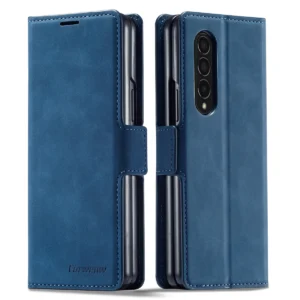 Luxury Premium PU Leather Card Slot Phone Case for Samsung Z Fold 3 5G/Fold 4 5G