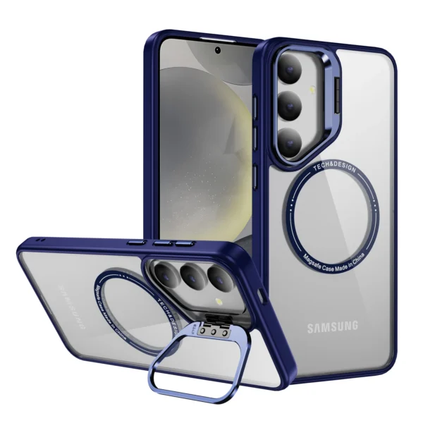 Luxury Premium Camera Lens Frame Metal Bracket Shockproof Phone Case For Samsung Galaxy A54 - Image 5