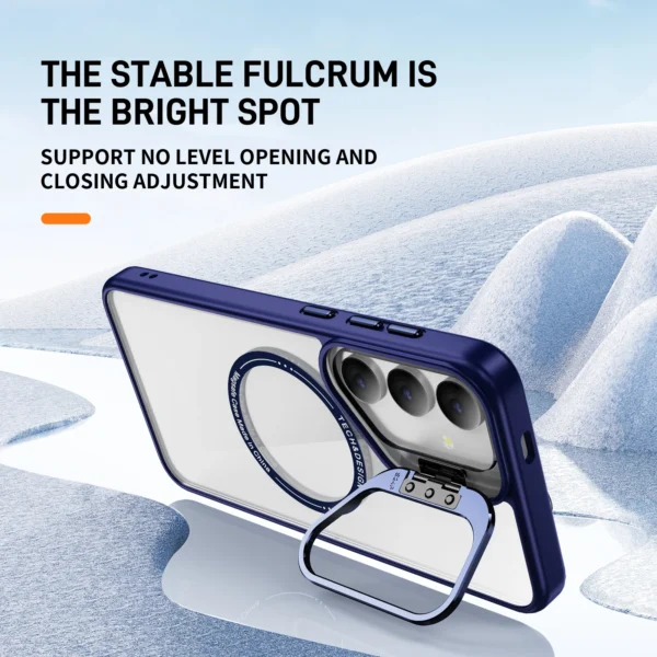 Luxury Premium Camera Lens Frame Metal Bracket Shockproof Phone Case For Samsung Galaxy A54 - Image 11