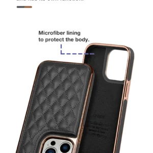 ONEGIF Lurxury Wallet Card Holder kickstand Phone Case Cover for iPhone Series