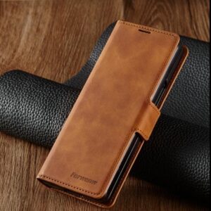 Luxury Premium PU Leather Card Slot Phone Case for Samsung Z Fold 3 5G/Fold 4 5G