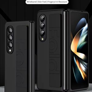 Luxury Premium Creative Silicon Foldable Wristband Phone Case Cover For Samsung Z Fold 3/Z Fold 4