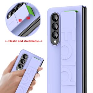 Luxury Premium Creative Silicon Foldable Wristband Phone Case Cover For Samsung Z Fold 3/Z Fold 4