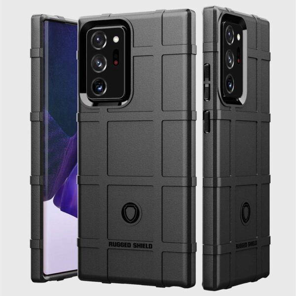 Luxury Premium Rugged TPU Thick Solid Rough Armor Tactical Protective Cover Case For Samsung Galaxy Note 10 Plus/Note 20 Ultra - Image 10