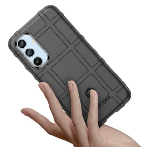 Luxury Premium Rugged Shield Hybrid TPU Thick Solid Rough Armor Silicone Texture Case Cover For Samsung Galaxy A15/A25/A35/A54/A55 - Samsung A15