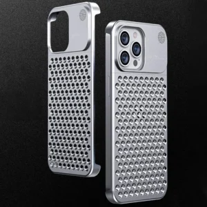 Luxury Ultra thin Aluminum Alloy Heat Dissipation Aromatherapy Anti-Scratch Slim Case Cover For iPhone series