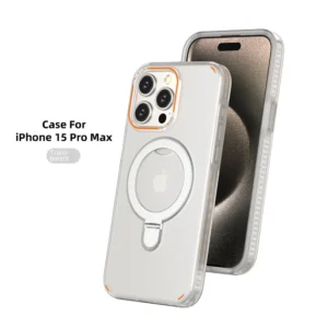 Luxury Premium 2 in 1 PC+TPU Magsafe Kickstand Shockproof Protective Case Cover For iPhone Series