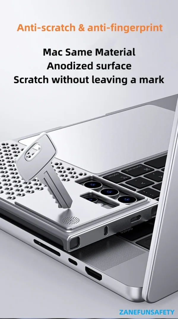 Luxury Ultra thin Aluminum Alloy Heat Dissipation Aromatherapy Anti-Scratch Slim Case Cover For Samsung Galaxy S24 Ultra - Image 11