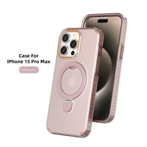 Luxury Premium 2 in 1 PC+TPU Magsafe Kickstand Shockproof Protective Case Cover For iPhone Series
