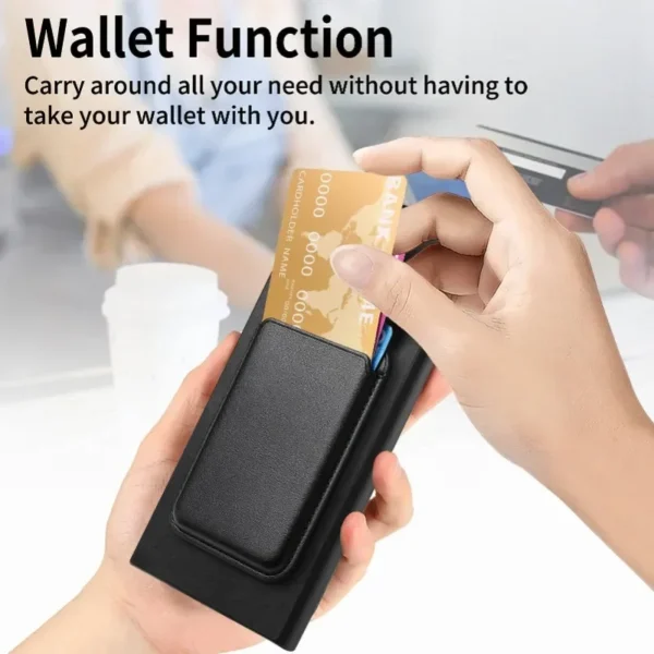 Luxury Premium PU Leather Magnetic card Slot Case Cover For Samsung Galaxy S24 Ultra - Image 15