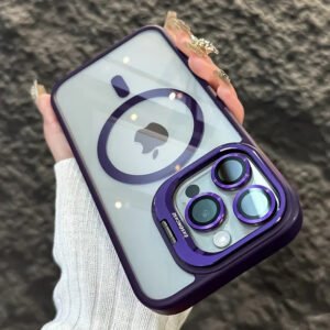 Luxury Shockproof Transparent Magsafe Magnetic Transparent Case Cover For iPhone 14 Pro Max/15 Pro Max/16 Pro Max